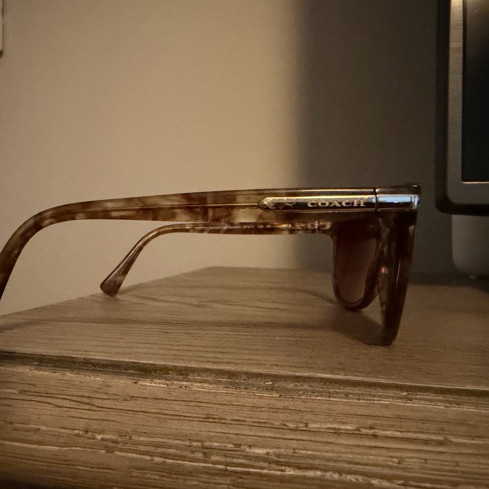 Coach Classic Brown Tortoise Shell Sunglasses - image 3
